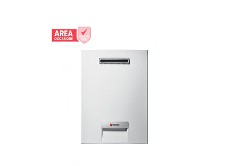 hermann saunier duval area occasioni 3132 scaldabagno a gas hermann saunier duval per esterno opalia external f 15 litri low nox gpl novita