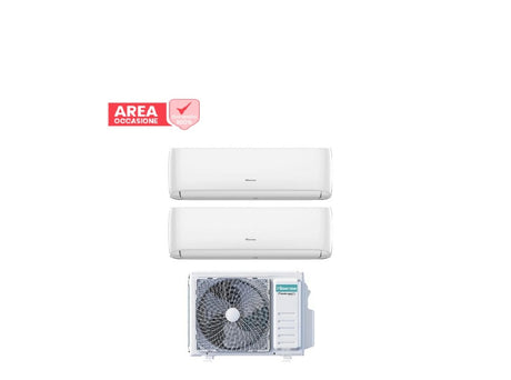 hisense area occasioni 2788 condizionatore dual split hisense hi comfort 79 con 2amw35u4rgc r 32 wi fi integrato