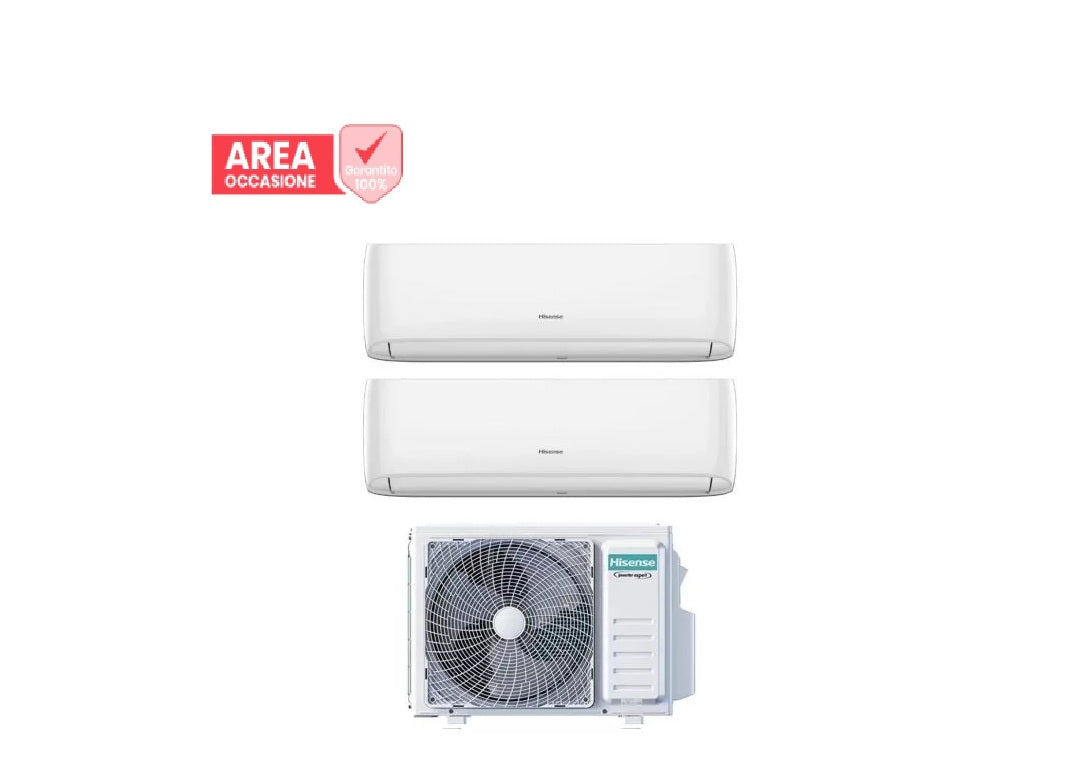 hisense area occasioni 5059 condizionatore dual split hisense hi comfort 99 con 2amw42u4rgc r 32 wi fi integrato