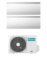 hisense condizionatore dual split hisense air master 912 btu con 2amw52u4rxc r 32 wi fi integrato