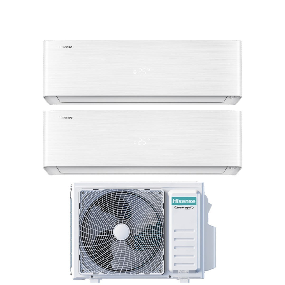 hisense condizionatore hisense dual split energy pro x 1218 con 4amw81u4rjc r 32 wi fi integrato