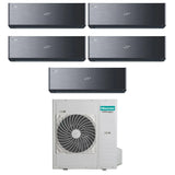 hisense condizionatore hisense penta split inverter energy pro x black 99999 con 5amw125u4rta r 32 wi fi integrato