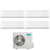 hisense condizionatore hisense quadri split energy pro x 12121218 con 5amw105u4rqc r 32 wi fi integrato