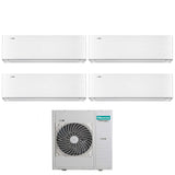 hisense condizionatore hisense quadri split energy pro x 9121218 con 5amw125u4rta r 32 wi fi integrato