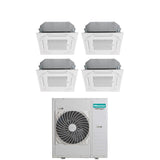 hisense condizionatore quadri split a cassetta hisense 99912 con 5amw125u4rta r 32 wi fi optional con telecomando e pannello