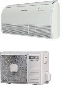 hitachi climatizzatore condizionatore hitachi inverter soffittopavimento 42000 btu 6 hp serie primairy r 32 wi fi optional