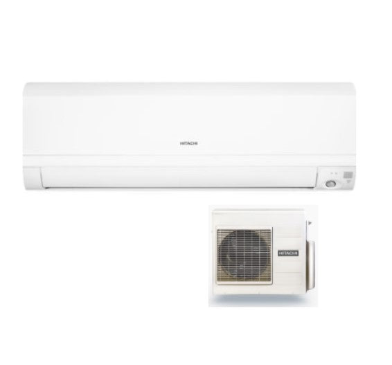 hitachi climatizzatore condizionatore hitachi light commercial parete frost wash 21000 rak 60rpe wifi optional alexa google home