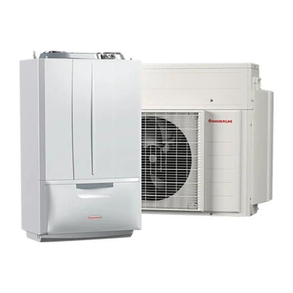 immergas pompa di calore ibrida inverter immergas victrix hybrid 24 r 32 monofase a gas gpl aa