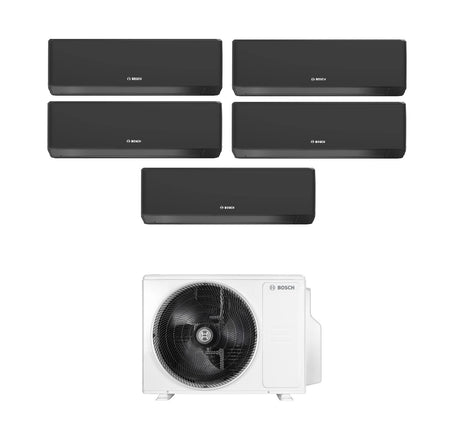 junkers bosch condizionatore penta split bosch climate 7000i black 77799 con 5000m 1255 e r 32 wi fi integrato