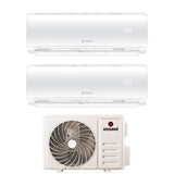 kosami condizionatore dual split kosami paros white 99 con 14 2 r 32 wi fi integrato