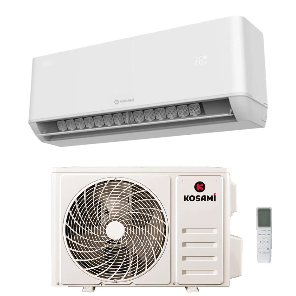 kosami condizionatore kosami mikro gloss white 9000 btu r 32 wi fi integrato