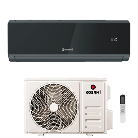 kosami condizionatore kosami paros black 12000 btu r 32 wi fi integrato