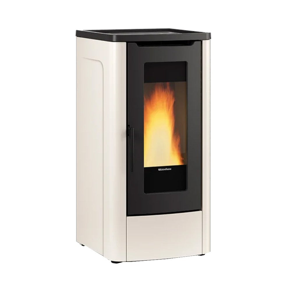 la nordica stufa a pellet la nordica extraflame dahiana ad 10 kw wi fi integrato