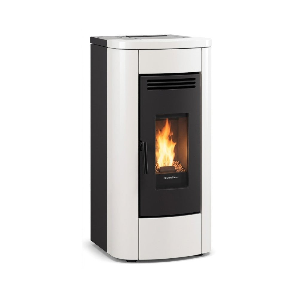 la nordica stufa a pellet la nordica extraflame klaudia da 80 kw ean 8008269010015