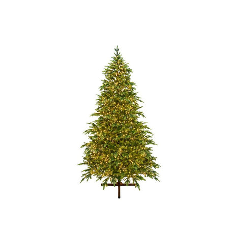 le stelle albero di natale artificiale verde le stelle cortina h 210cm x l 135cm super folto con 2650 luci led e 4835 rami