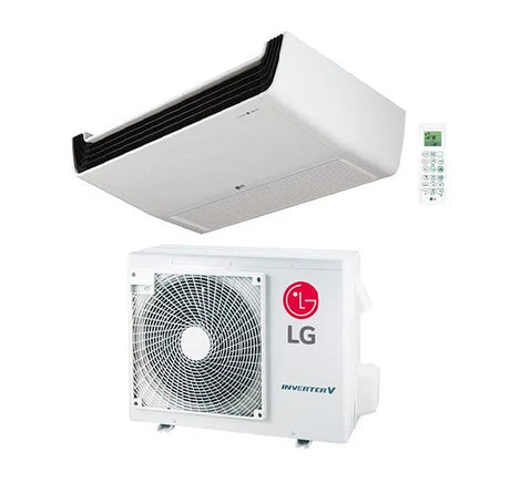 lg condizionatore a soffitto lg compact 18000 btu uv18f r 32 wi fi optional con telecomando