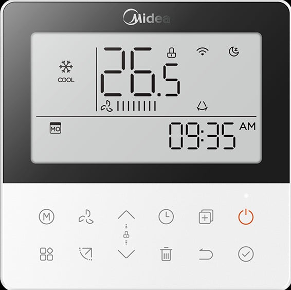midea comando a filo midea kjr 120m