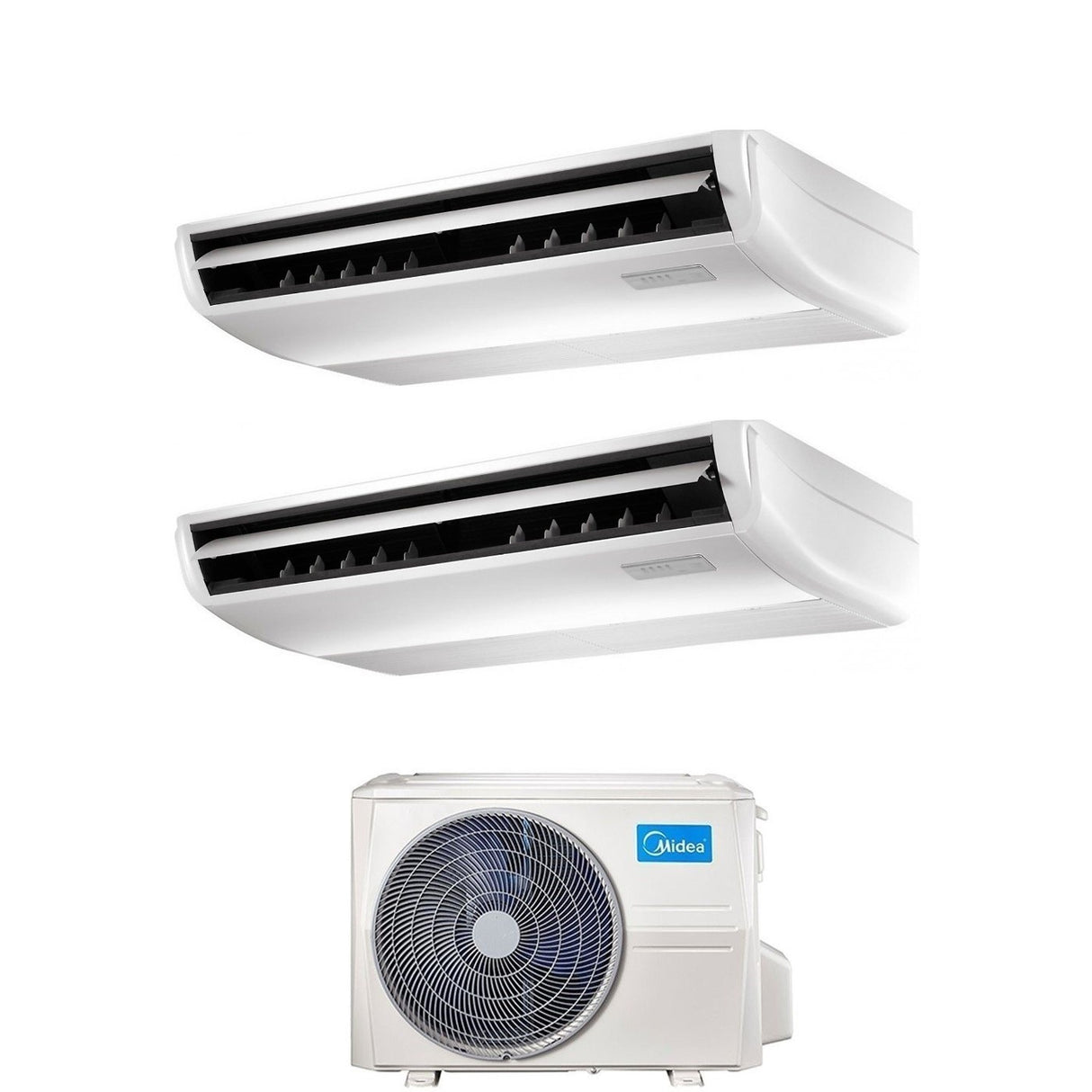 midea condizionatore dual split soffittopavimento midea 1818 con m4o 36fn8 q r 32