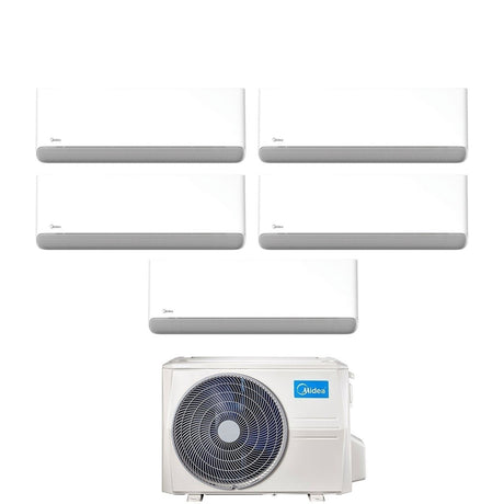 midea condizionatore penta split midea breezeless e 9991212 con m5oe 42hfn8 q r 32 wi fi integrato