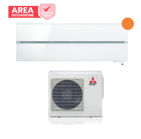 mitsubishi electric area occasioni 1881 condizionatore mitsubishi electric kirigamine style 12000 btu msz ln35vgv pearl white r 32 wi fi integrato