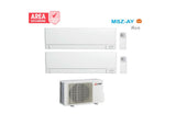 mitsubishi electric area occasioni 2575 unita esterna mitsubishi electric motore multisplit 2f53vf dual split r 32
