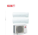 mitsubishi electric area occasioni 5201 condizionatore dual split mitsubishi electric smart msz hr 99 con mxz 2ha50vf r 32 wi fi optional