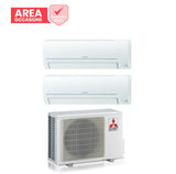 mitsubishi electric area occasioni climatizzatore condizionatore mitsubishi electric dual split inverter serie smart msz hr 912 con mxz 2ha40vf r 32 wi fi optional 900012000