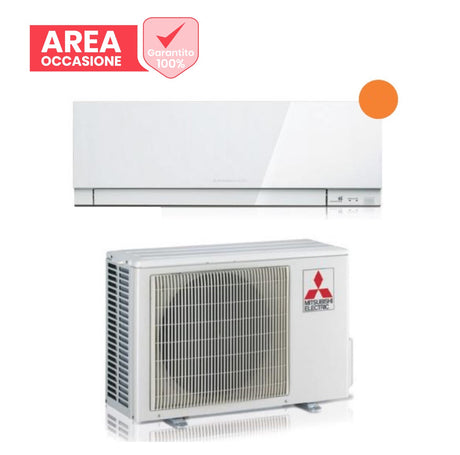 mitsubishi electric area occasioni climatizzatore condizionatore mitsubishi electric inverter kirigamine zen white 15000 btu msz ef42vgkw r 32 wi fi integrato bianco