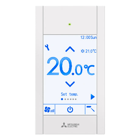 mitsubishi electric comando remoto mitsubishi electric prisma par ct01maa sb bianco codice 315706