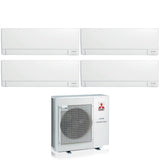 mitsubishi electric condizionatore quadri split mitsubishi electric plus msz ay 77915 con mxz 4f80vf r 32 wi fi integrato