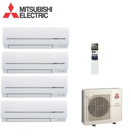 mitsubishi electric quadri split inverter serie sf 9_9_9_18 con mxz 4d83va