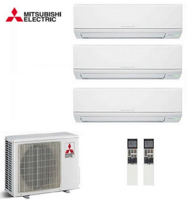 mitsubishi electric trial split inverter serie msz hj 9_9_9 con mxz 3hj50va