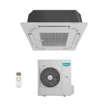 offerta climatizzatore condizionatore hisense a cassetta 36000 btu auc105ur4sgb3 _ auw105u4ra4 r 32 con telecomando e pannello incluso