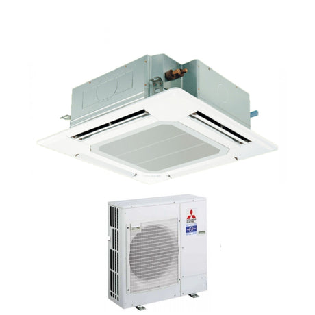 offerta climatizzatore condizionatore mitsubishi electric a cassetta power inverter 21000 btu pla rp60ba _ puhz zrp60vha2 monofase r 410 con griglia standard e comando remoto inclusi