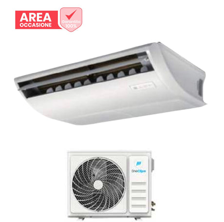 oneclima area occasioni climatizzatore condizionatore oneclima inverter soffittopavimento 18000 btu air 18 pvmsft m r 32 wi fi optional con telecomando di serie incluso
