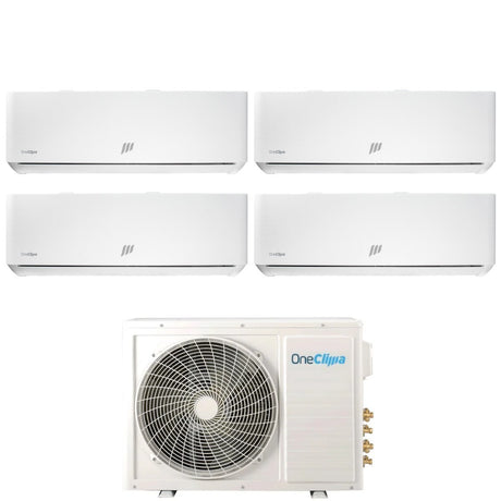 oneclima condizionatore quadri split oneclima ultra 9121212 con mlt32x4y24 r 32 wi fi integrato pannello telato