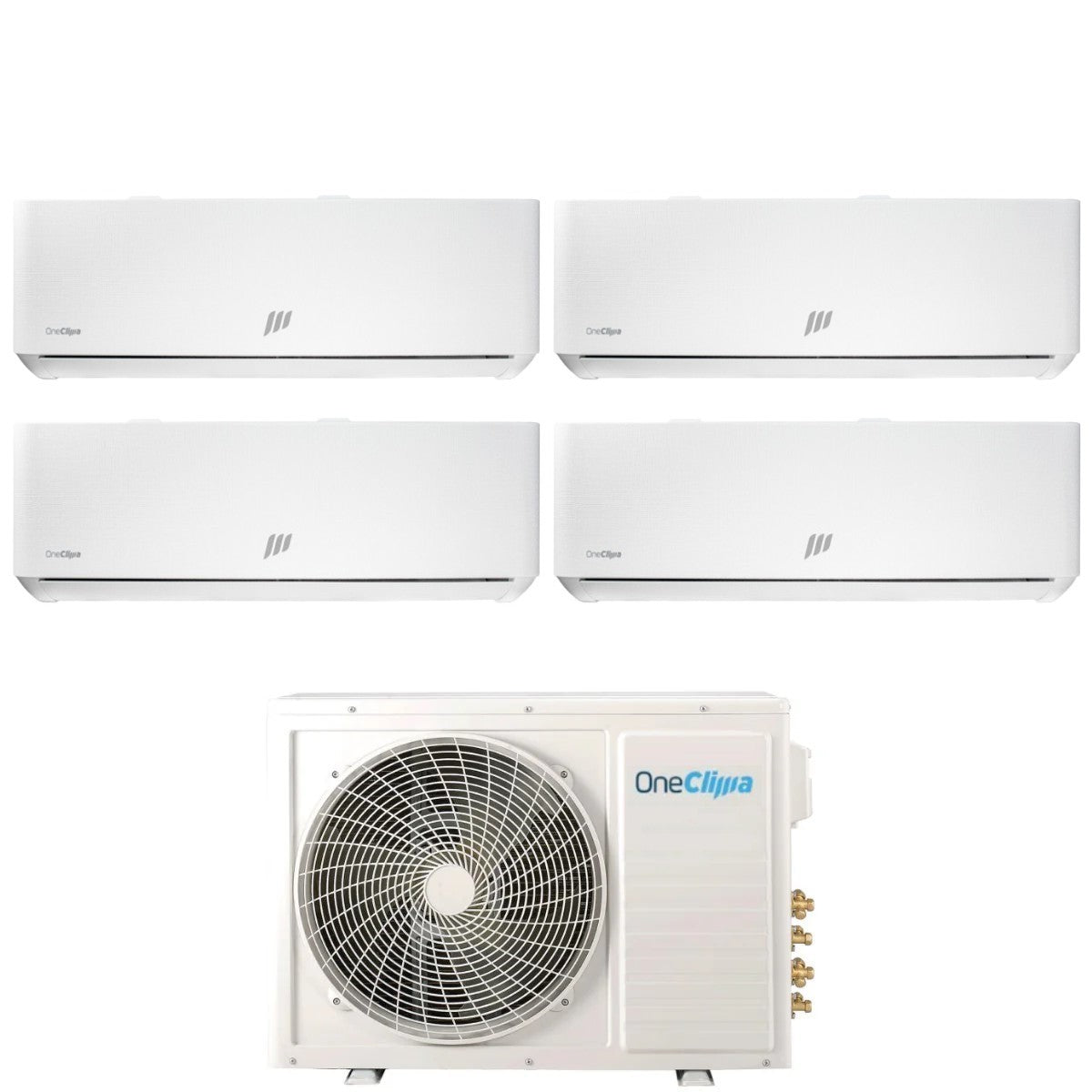 oneclima condizionatore quadri split oneclima ultra 99912 con mlt32x4y24 r 32 wi fi integrato pannello telato