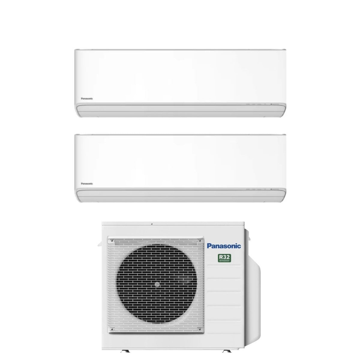 panasonic condizionatore dual split panasonic etherea white 918 con cu 3z52tbe r 32 wi fi integrato