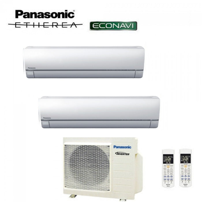 panasonic dual split inverter etherea white 9000_9000 con cu 2e18sbe