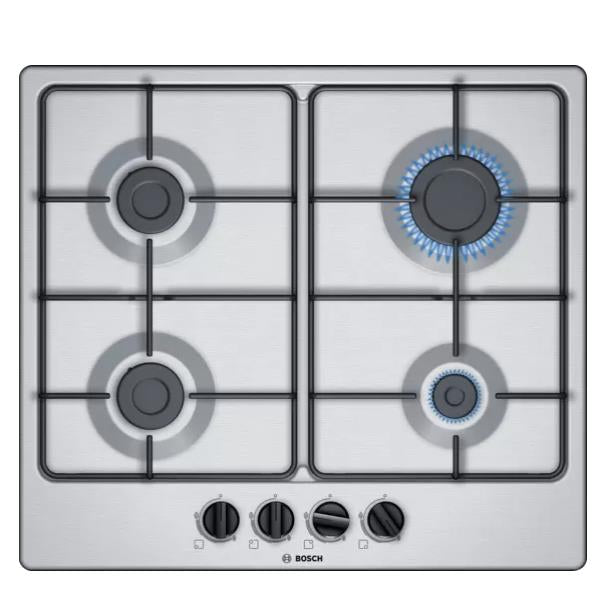 piano gas pgp6b5b85 60cm 4f inox