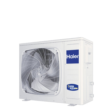 pompa di calore monoblocco aria acqua inverter haier super acqua au052fycra r 32 monofase con comando incluso 25023005z