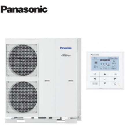 pompa di calore monoblocco panasonic aquarea 12 kw wh mdc12h6e5 r 410 wi fi optional a__