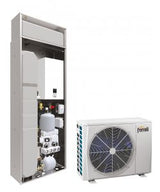 pompa di calore reversibile aria acqua inverter per installazione splittata ferroli omnia s in 3.2 04 r 32 con comando incluso