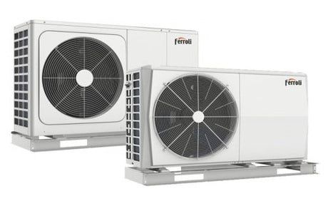 pompa di calore reversibile ferroli omnia m 3.2 da 12 kw 2cp000hf trifase per installazione esterna con compressore dc inverter r 32 wi fi con comando incluso