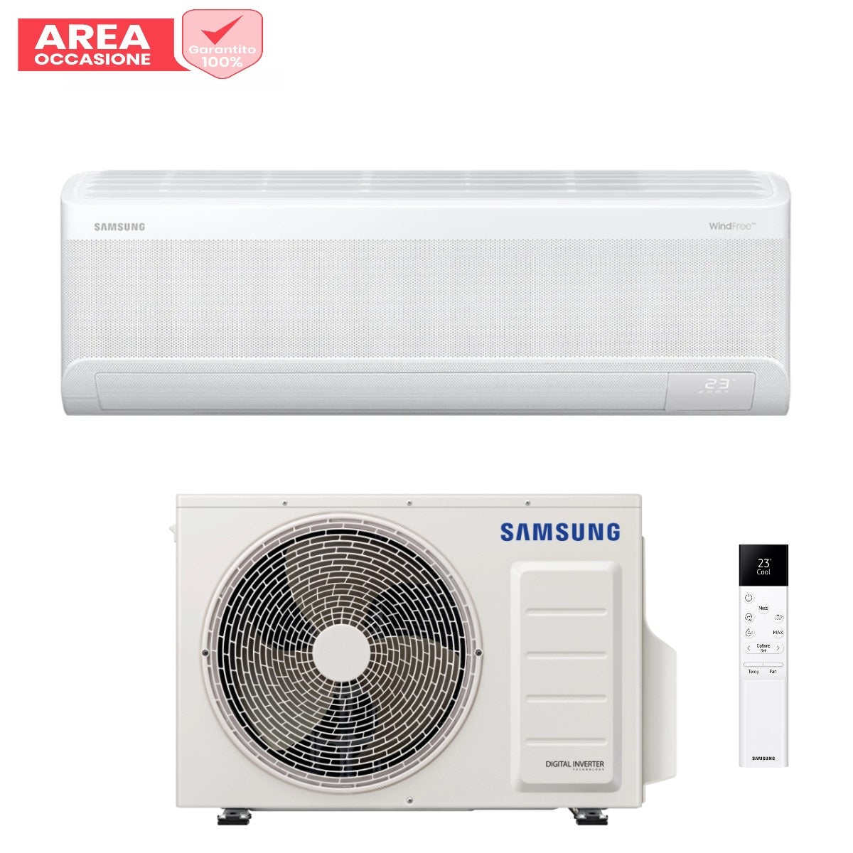 samsung area occasoni 3038 condizionatore samsung windfree avant s2 15000 btu f ar15av2 r 32 wi fi integrato