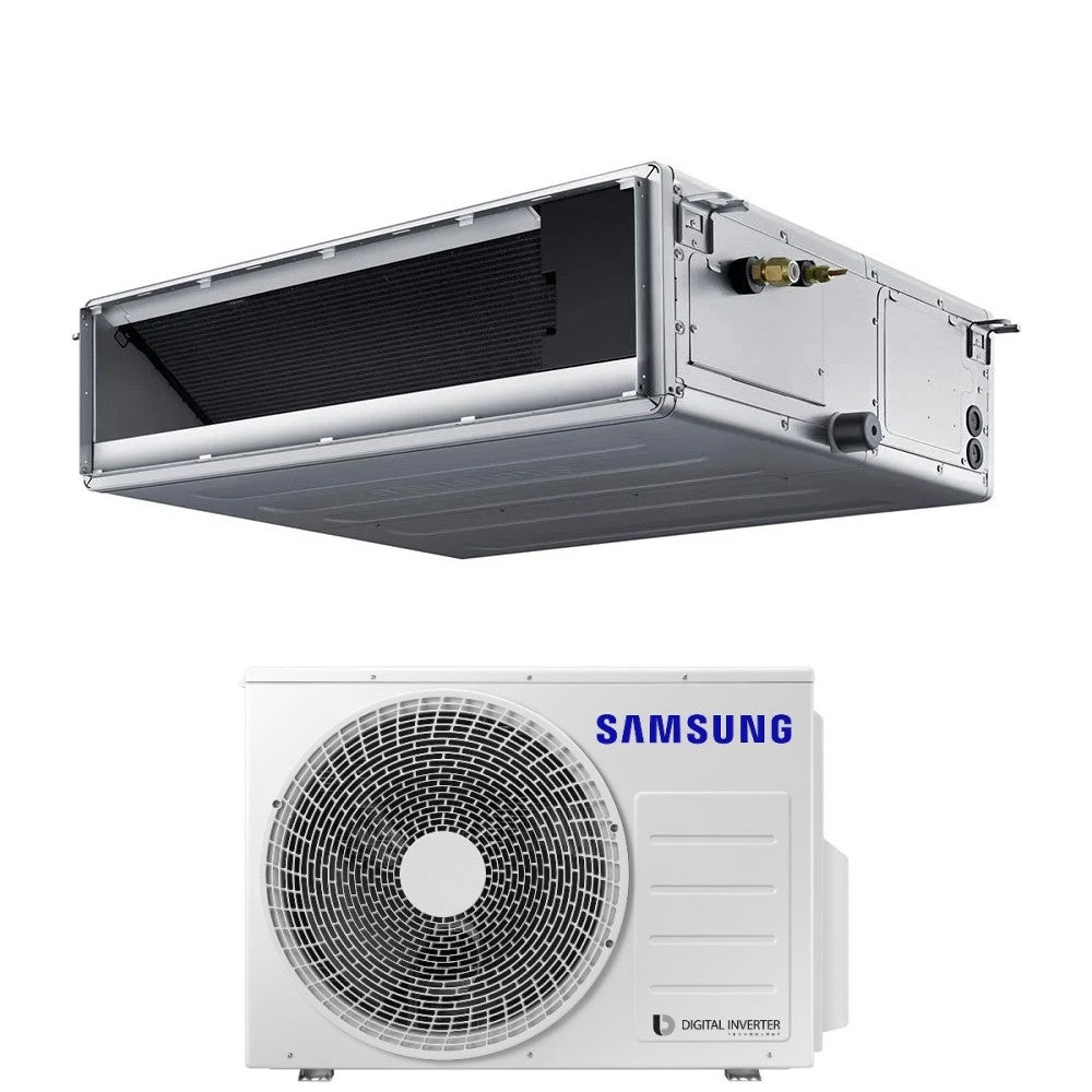 samsung climatizzatore condizionatore samsung inverter canalizzato canalizzabile media prevalenza 18000 btu ac052rnmdkgeu r 32 wi fi optional classe aa