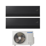 samsung condizionatore dual split samsung premiere black 79 con aj050txj2kg r 32 wi fi integrato