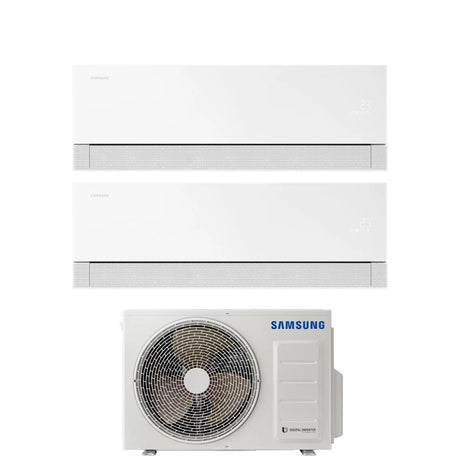 samsung condizionatore dual split samsung premiere white 912 con aj040txj2kg r 32 wi fi integrato