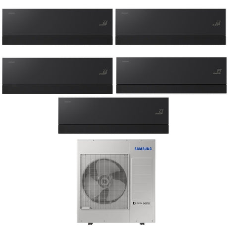 samsung condizionatore penta split samsung windfree premiere black 7991212 con aj100txj5kg r 32 wi fi integrato