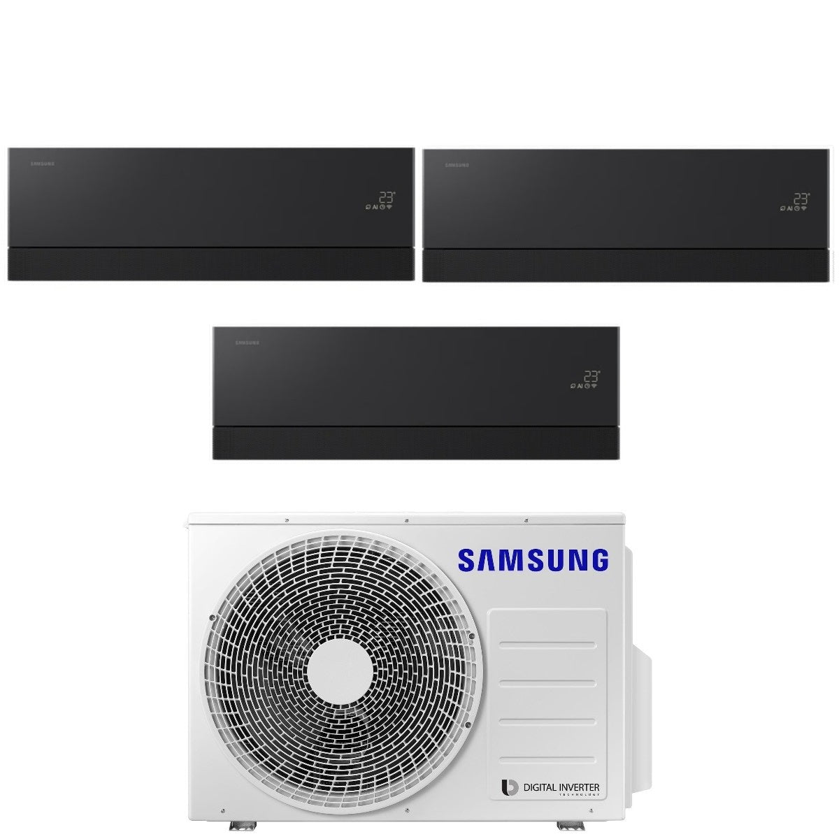 samsung condizionatore trial split samsung premiere black 9912 con aj068txj3kg r 32 wi fi integrato